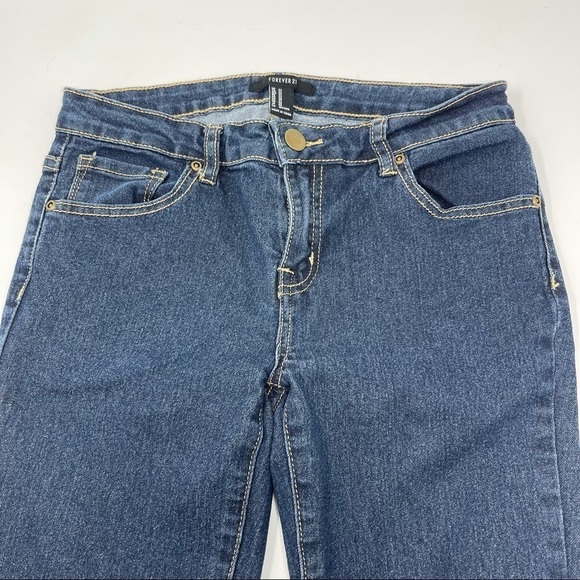 Forever 21 Mid Rise Skinny Jeans Size 27 - Picture 5 of 8